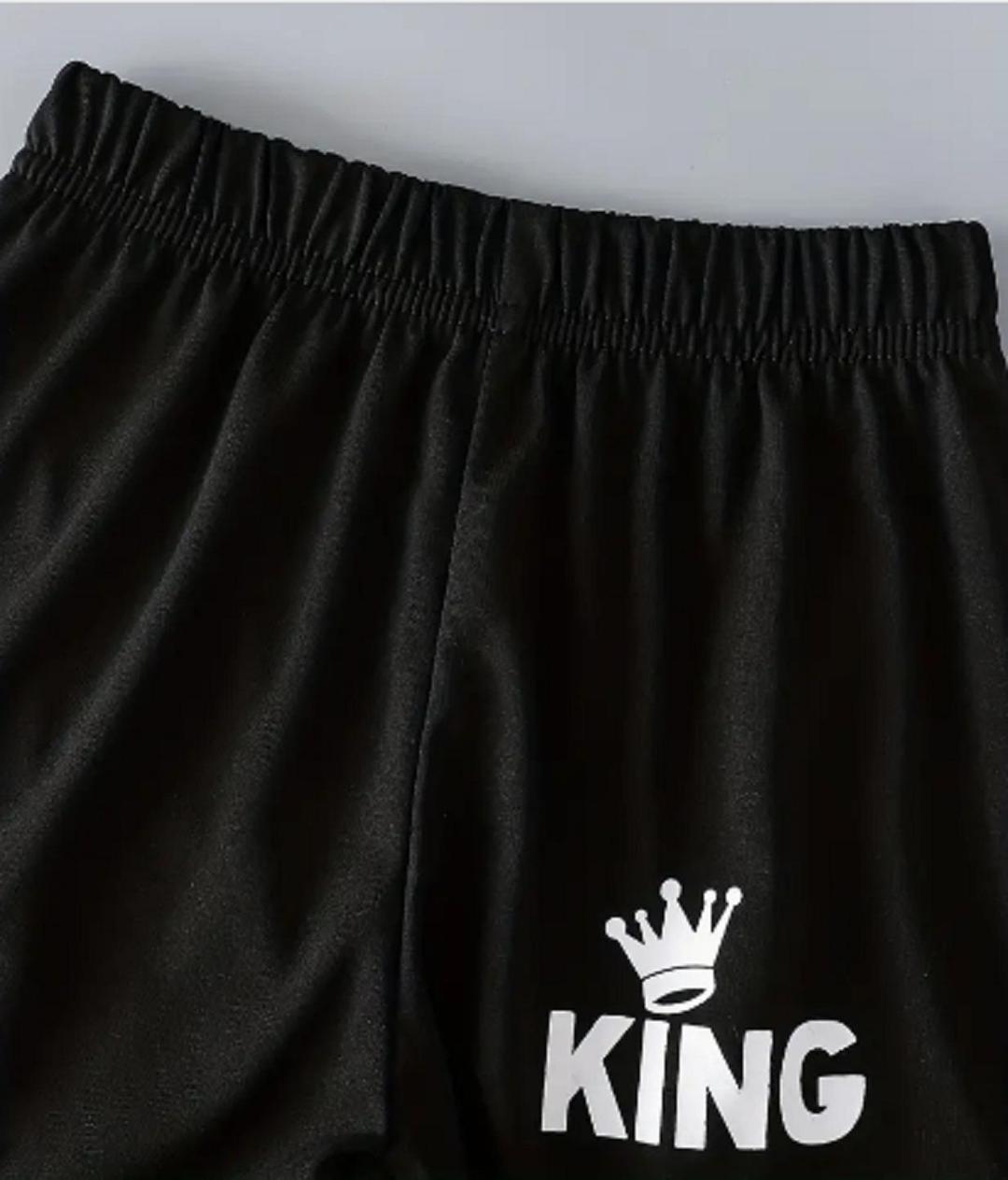 Stylish Printed Polyester Tracksuit for Boys and Girls - 2 Pcs Set